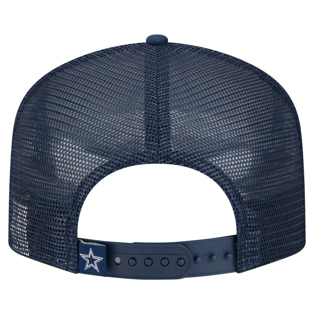 New Era Dallas Cowboys Distressed 9FIFTY A-Frame Snapback Hat White/Navy - NFL