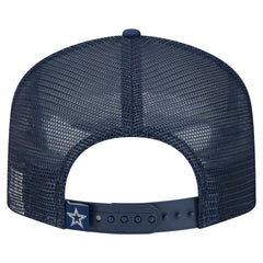 New Era Dallas Cowboys Distressed 9FIFTY A-Frame Snapback Hat White/Navy - NFL