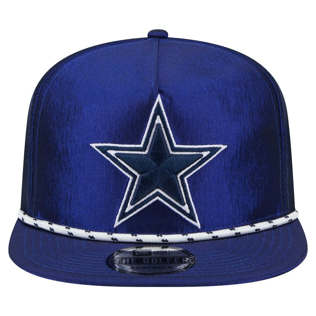 Dallas Cowboys New Era Rope Golfer Snapback Hat Navy - NFL