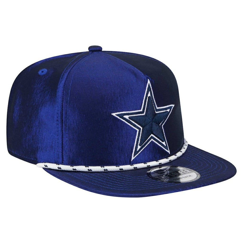 Dallas Cowboys New Era Rope Golfer Snapback Hat Navy - NFL