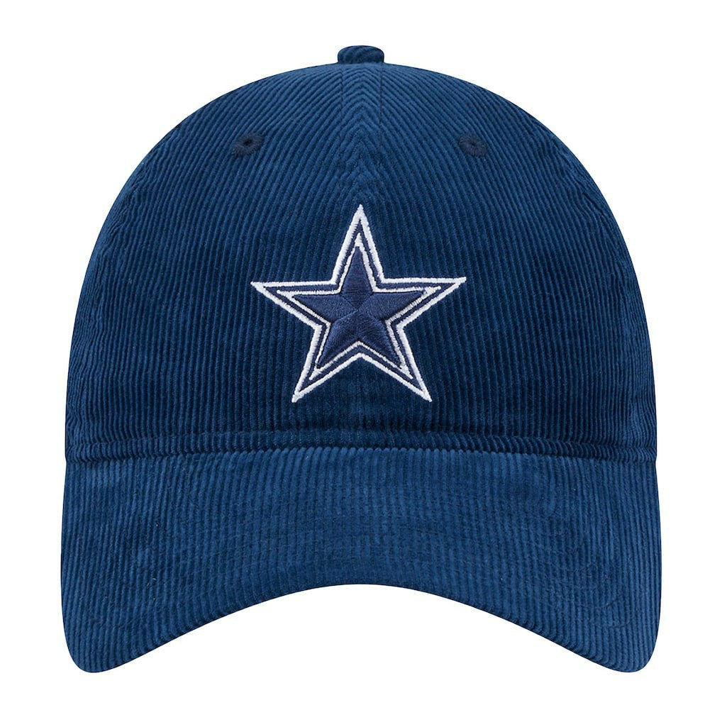 Dallas Cowboys New Era Corded 9TWENTY Adjustable Hat Navy - NFL