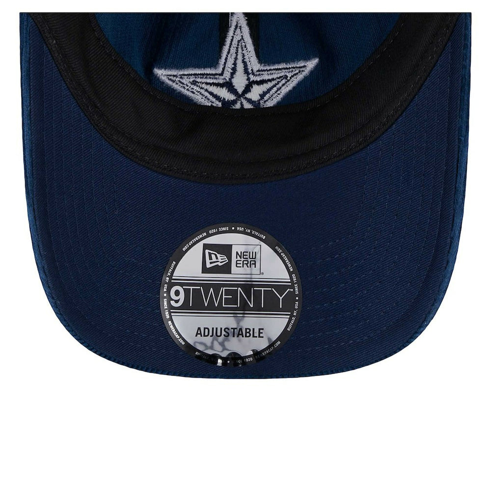 Dallas Cowboys New Era Corded 9TWENTY Adjustable Hat Navy - NFL