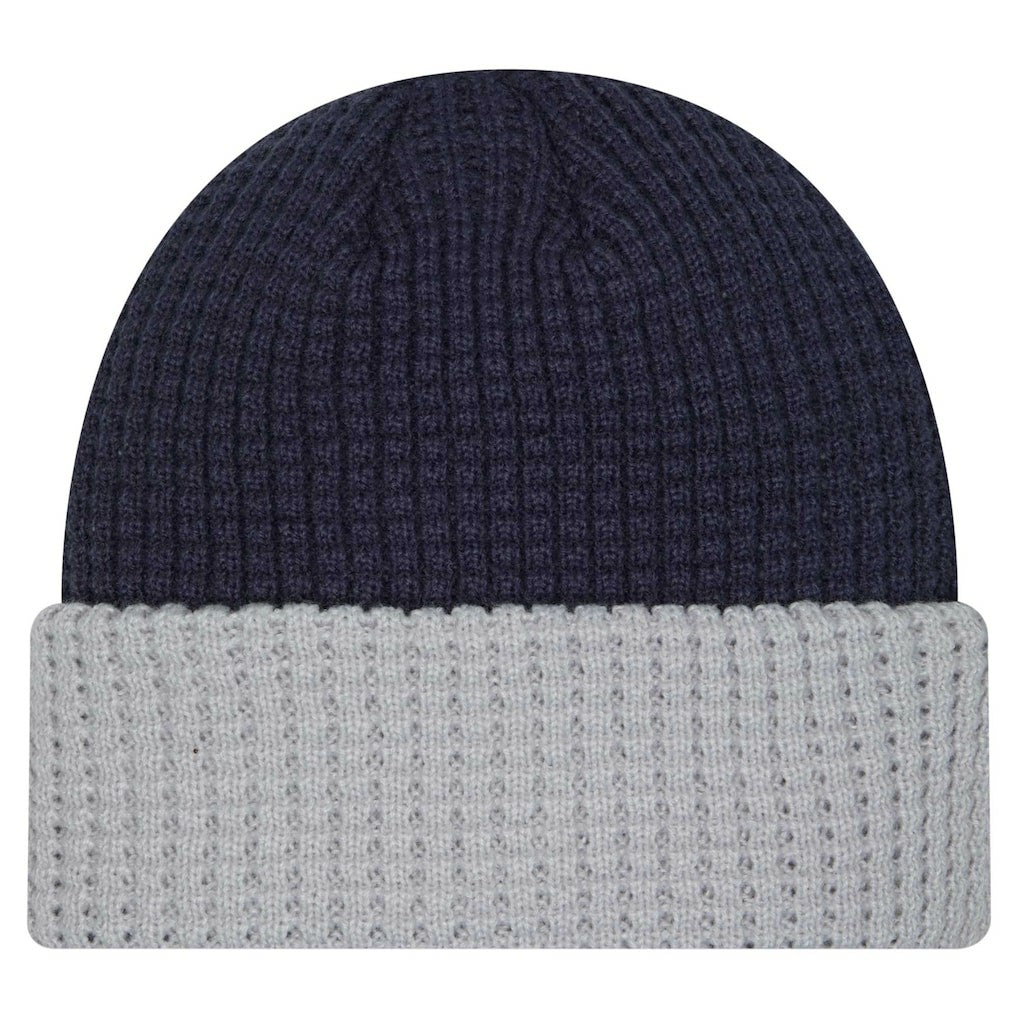 Dallas Cowboys New Era Waffled Cuffed Knit Hat Navy - NFL