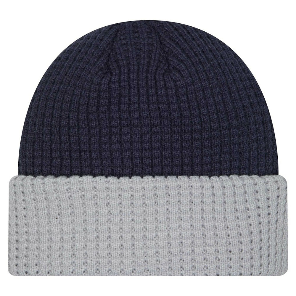 Dallas Cowboys New Era Waffled Cuffed Knit Hat Navy - NFL