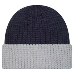 Dallas Cowboys New Era Waffled Cuffed Knit Hat Navy - NFL