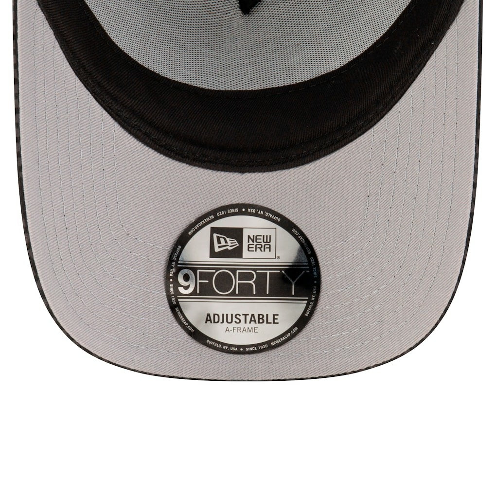 Dallas Cowboys New Era Midnight Ink Tonal A-Frame 9FORTY Adjustable Hat Graphite - NFL