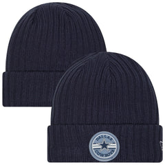 Dallas Cowboys New Era Sport Night Cuffed Knit Hat Navy - NFL