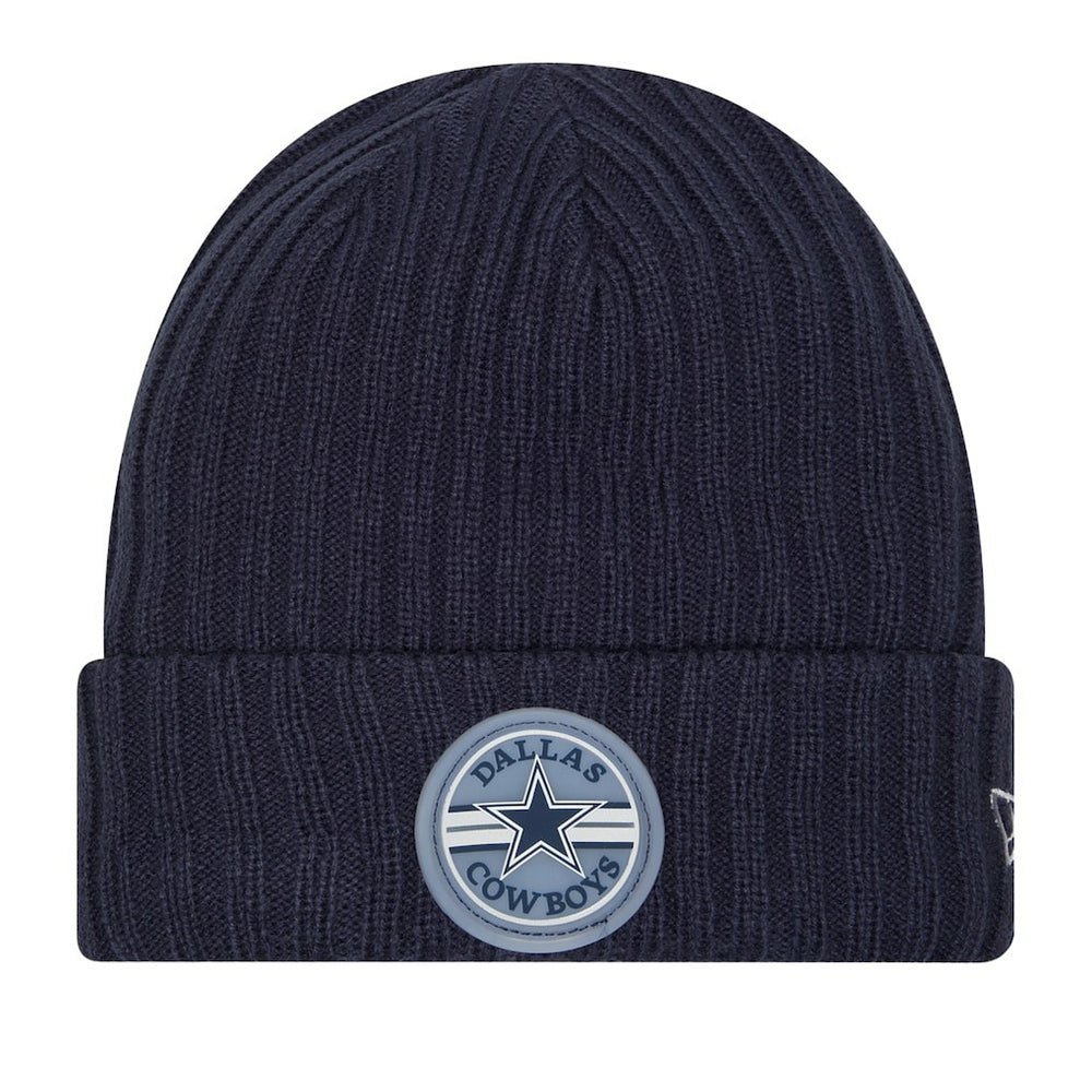 Dallas Cowboys New Era Sport Night Cuffed Knit Hat Navy - NFL