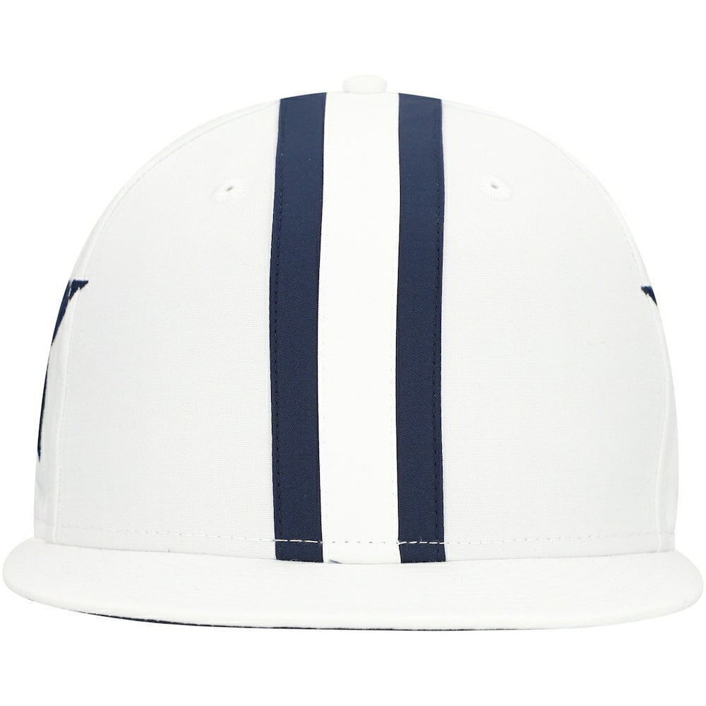 Dallas Cowboys New Era Helmet 9FIFTY Snapback Hat White - NFL