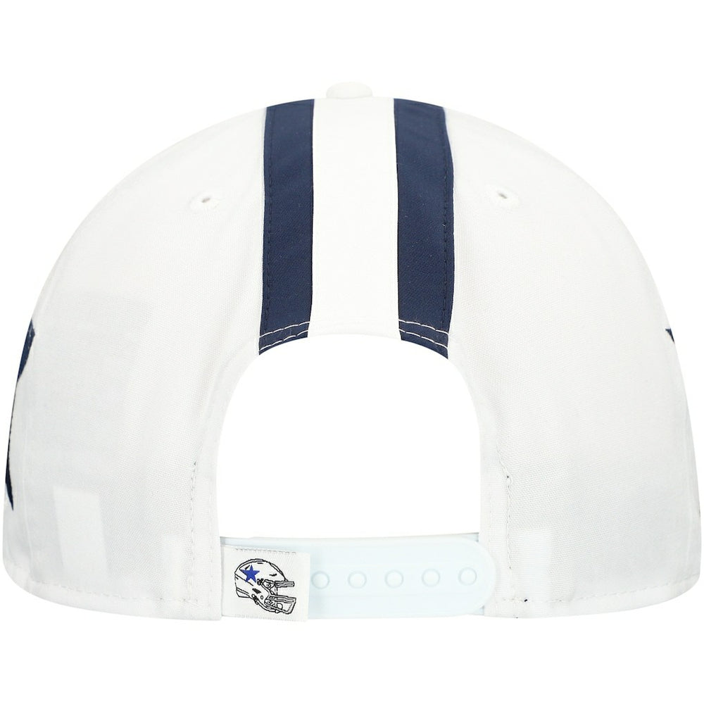 Dallas Cowboys New Era Helmet 9FIFTY Snapback Hat White - NFL