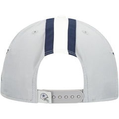 Dallas Cowboys New Era Helmet 9FIFTY Snapback Hat Gray - NFL