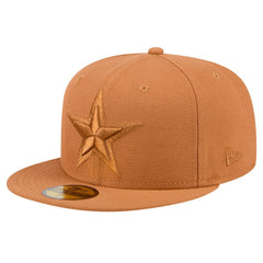 Dallas Cowboys New Era Tonal Color Pack 59FIFTY Fitted Hat Brown - NFL