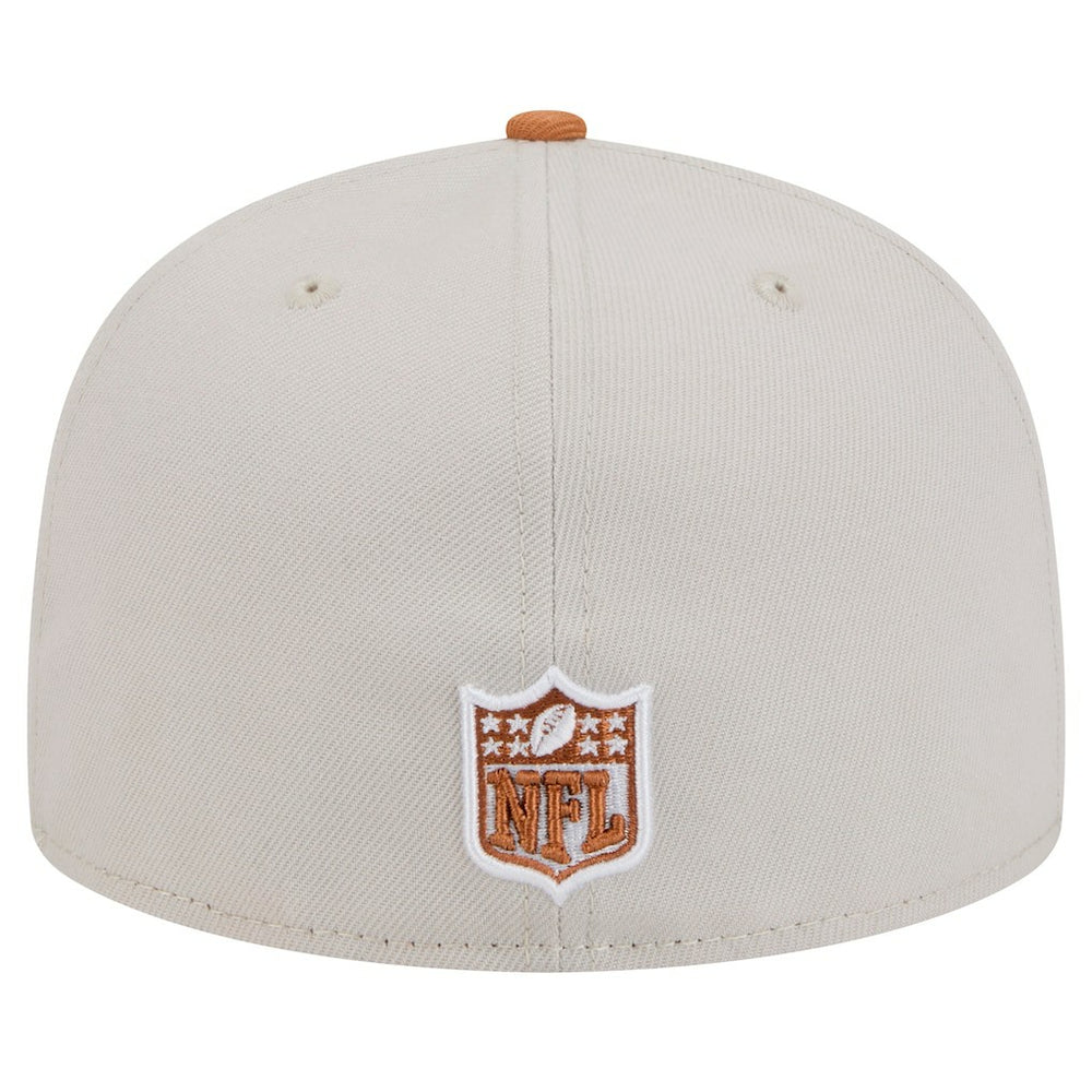 Dallas Cowboys New Era Two-Tone Color Pack 59FIFTY Fitted Hat Stone/Brown - NFL