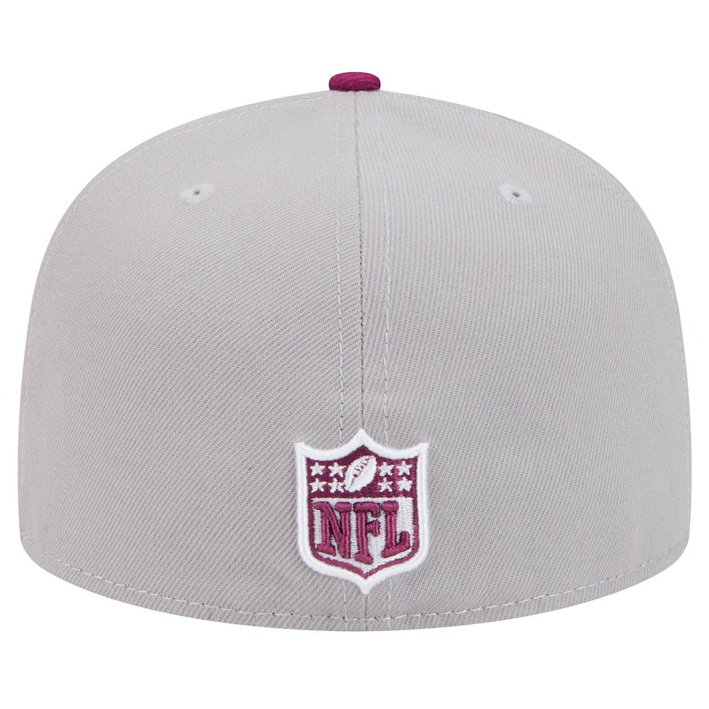 Dallas Cowboys New Era Two-Tone Color Pack 59FIFTY Fitted Hat Gray/Purple - NFL