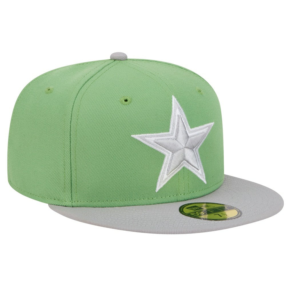 Dallas Cowboys New Era Two-Tone Color Pack 59FIFTY Fitted Hat Green/Gray - NFL