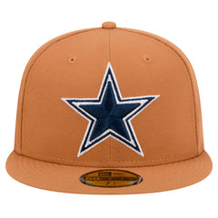 Dallas Cowboys New Era Color Pack Side Patch 59FIFTY Fitted Hat Brown - NFL