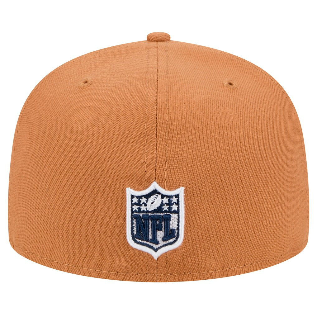 Dallas Cowboys New Era Color Pack Side Patch 59FIFTY Fitted Hat Brown - NFL