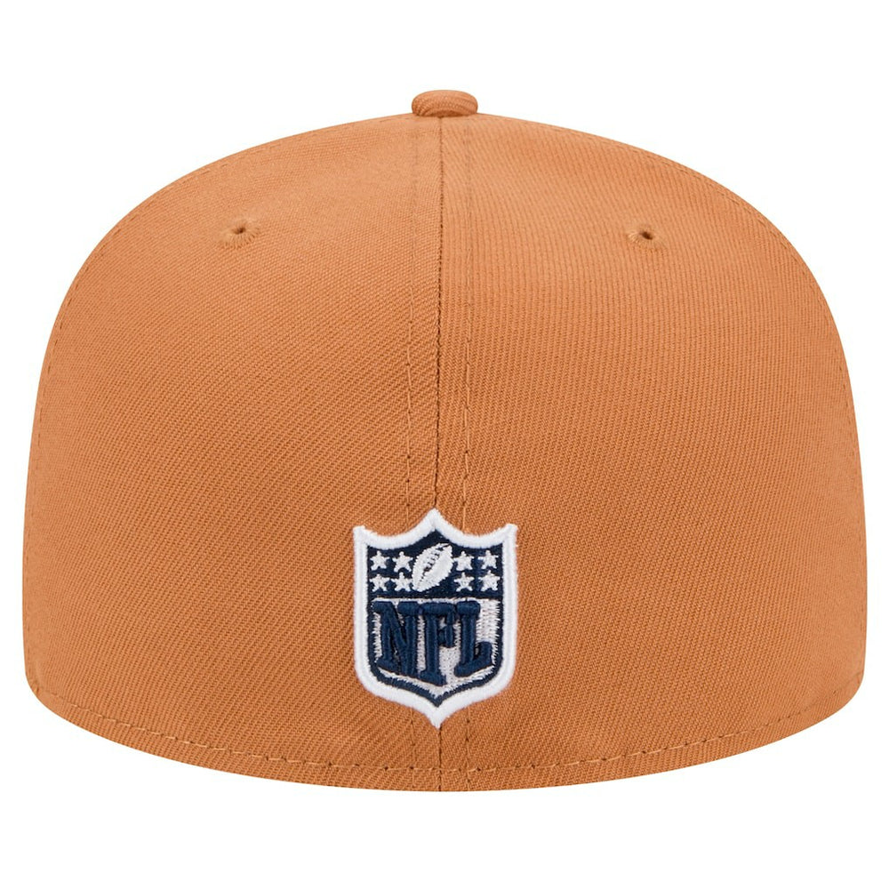 Dallas Cowboys New Era Color Pack Side Patch 59FIFTY Fitted Hat Brown - NFL