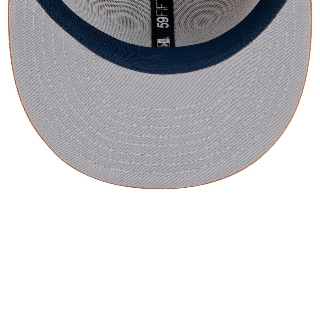 Dallas Cowboys New Era Color Pack Side Patch 59FIFTY Fitted Hat Brown - NFL