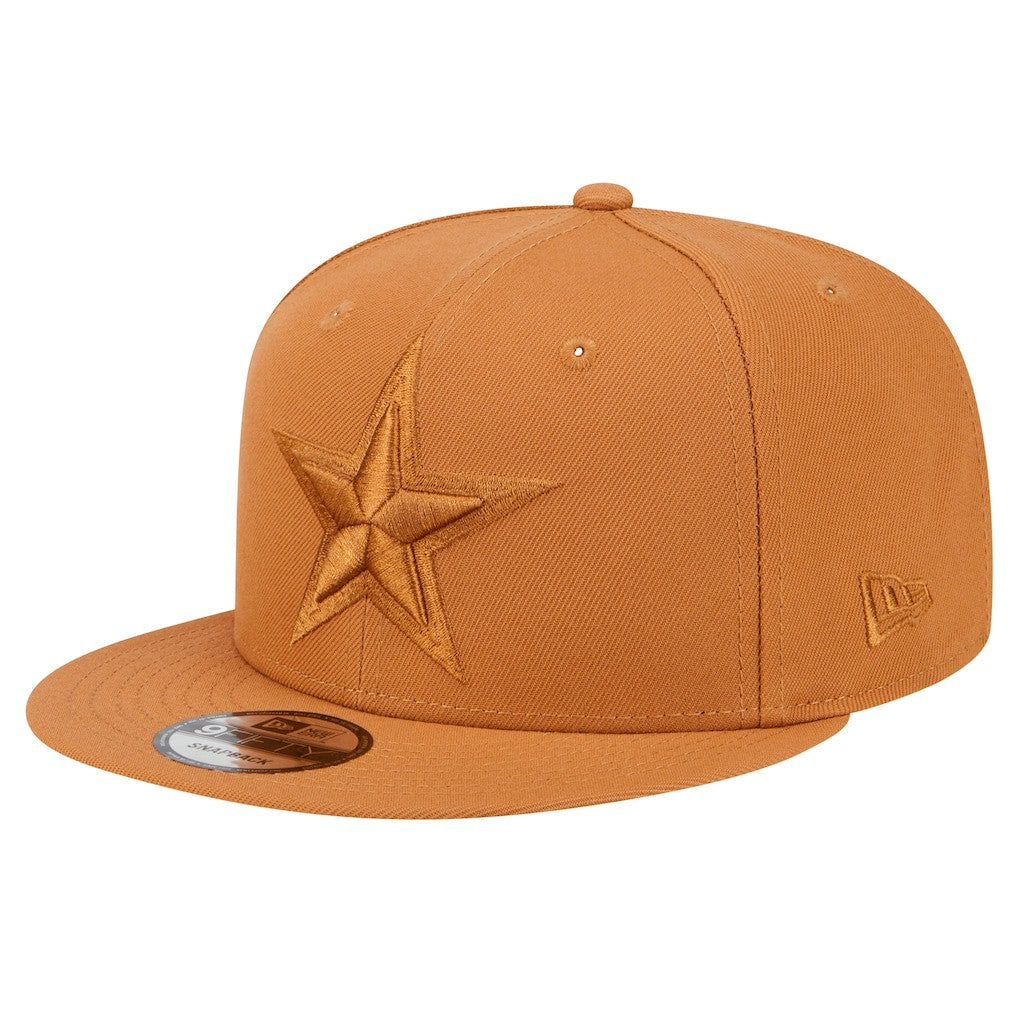 Dallas Cowboys New Era Tonal Color Pack 9FIFTY Snapback Hat Brown - NFL