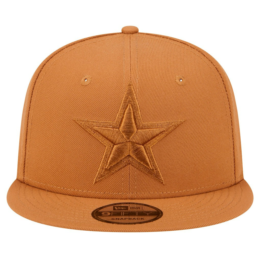 Dallas Cowboys New Era Tonal Color Pack 9FIFTY Snapback Hat Brown - NFL