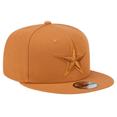 Dallas Cowboys New Era Tonal Color Pack 9FIFTY Snapback Hat Brown - NFL