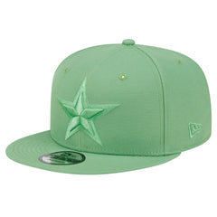 Dallas Cowboys New Era Tonal Color Pack 9FIFTY Snapback Hat Green - NFL