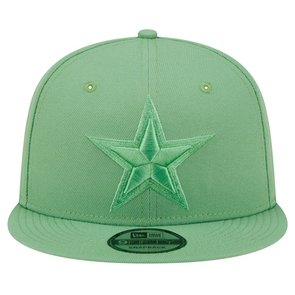 Dallas Cowboys New Era Tonal Color Pack 9FIFTY Snapback Hat Green - NFL