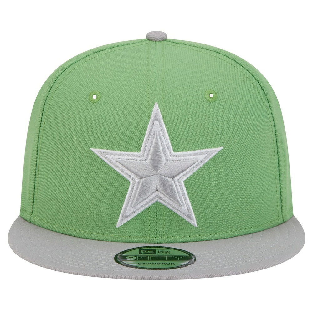 Dallas Cowboys New Era Two-Tone Color Pack 9FIFTY Snapback Hat Green - NFL