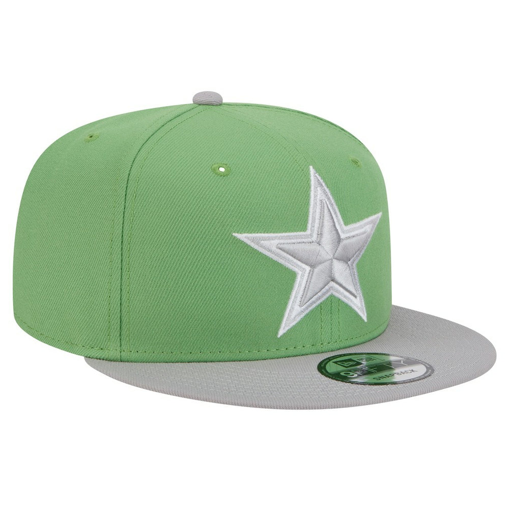 Dallas Cowboys New Era Two-Tone Color Pack 9FIFTY Snapback Hat Green - NFL