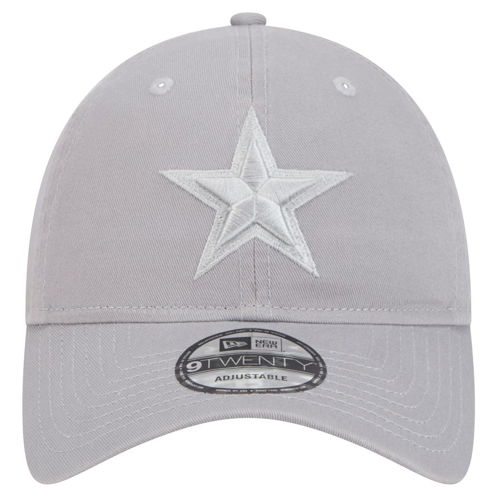 Dallas Cowboys New Era Tonal Color Pack 9TWENTY Adjustable Hat Gray - NFL