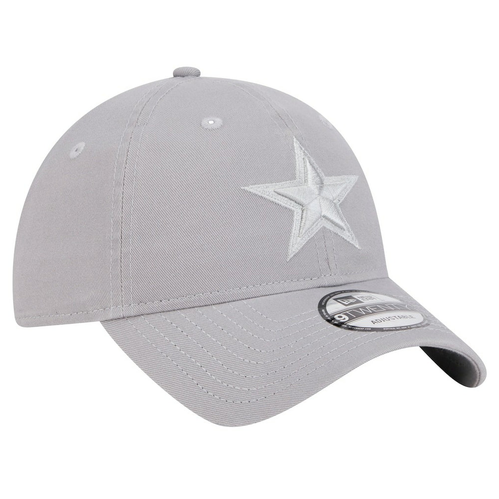 Dallas Cowboys New Era Tonal Color Pack 9TWENTY Adjustable Hat Gray - NFL