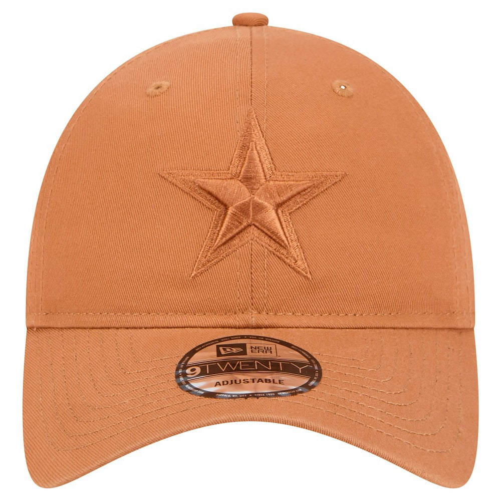 Dallas Cowboys New Era Tonal Color Pack 9TWENTY Adjustable Hat Brown - NFL