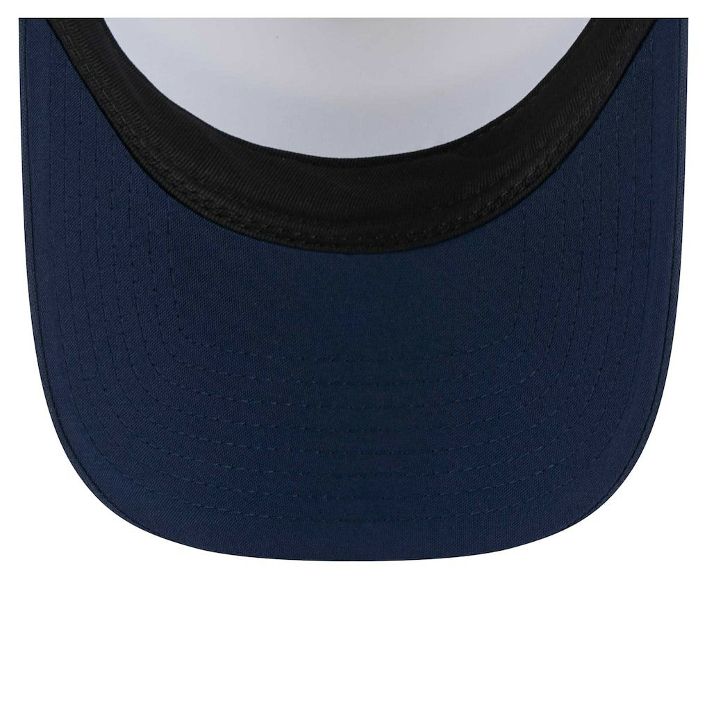 Dallas Cowboys New Era Youth Sport Night Color Block 9FORTY A-Frame Trucker Adjustable Hat White/Navy - NFL