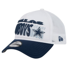 Dallas Cowboys New Era Preschool Team Printed A Frame 9FORTY Adjustable Hat White - NFL