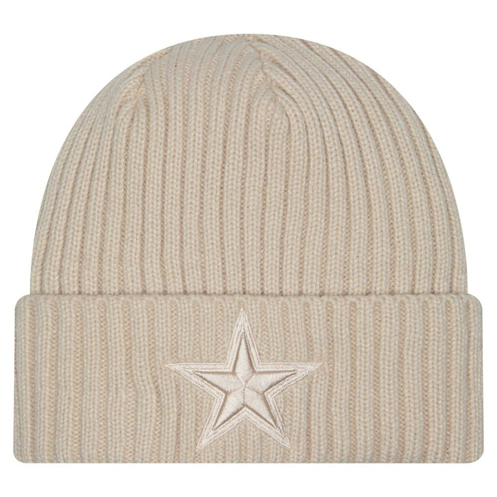 Dallas Cowboys New Era Color Pack Cuffed Knit Hat Stone - NFL