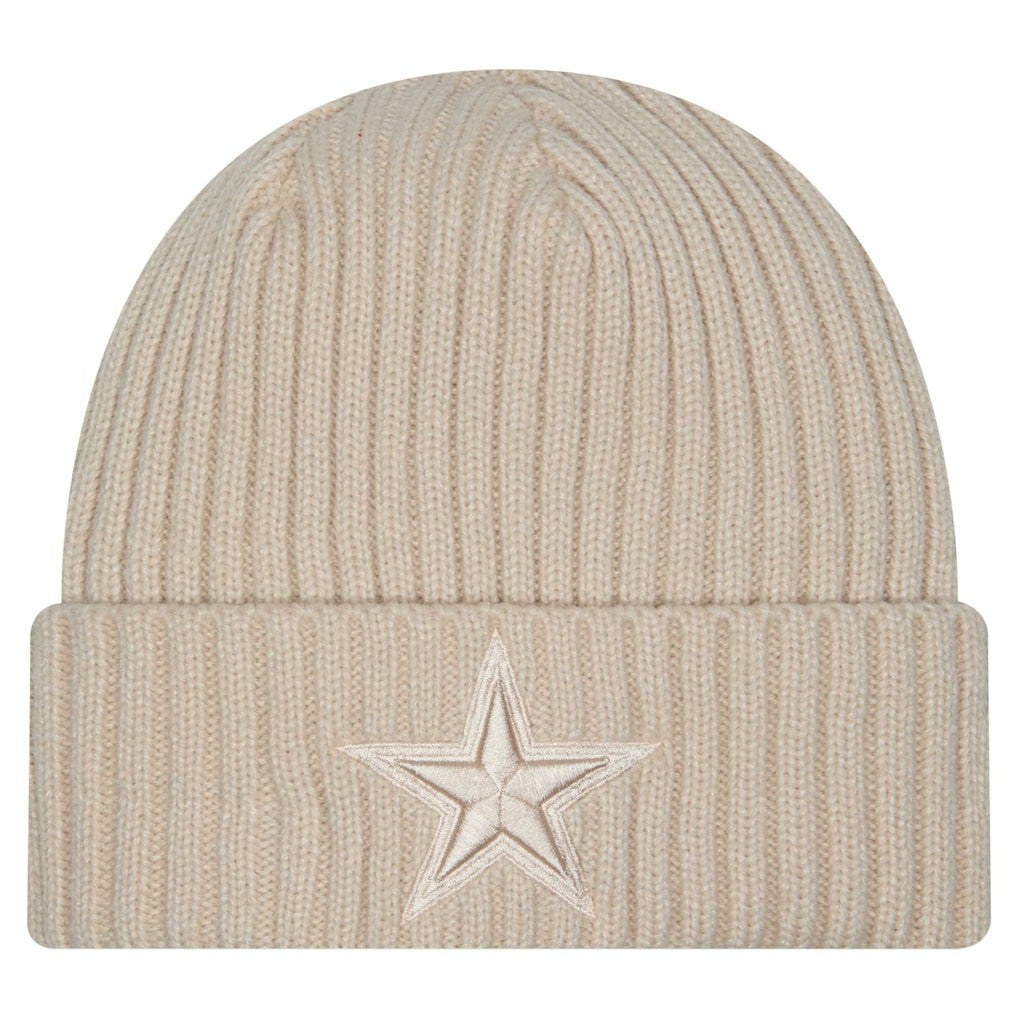 Dallas Cowboys New Era Color Pack Cuffed Knit Hat Stone - NFL