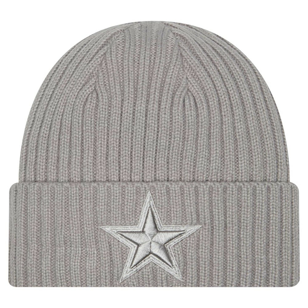 Dallas Cowboys New Era Color Pack Cuffed Knit Hat Gray - NFL