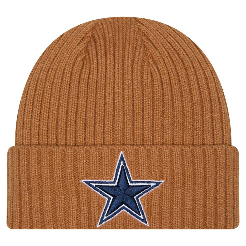 Dallas Cowboys New Era Color Pack Cuffed Knit Hat Brown - NFL