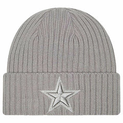 Dallas Cowboys New Era Youth Tonal Color Pack Cuffed Knit Hat Gray - NFL