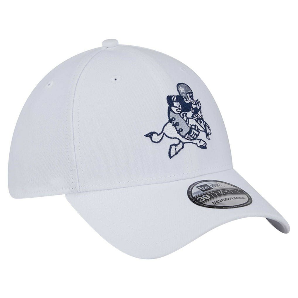 Dallas Cowboys New Era Throwback 39THIRTY Flex Hat White - NFL
