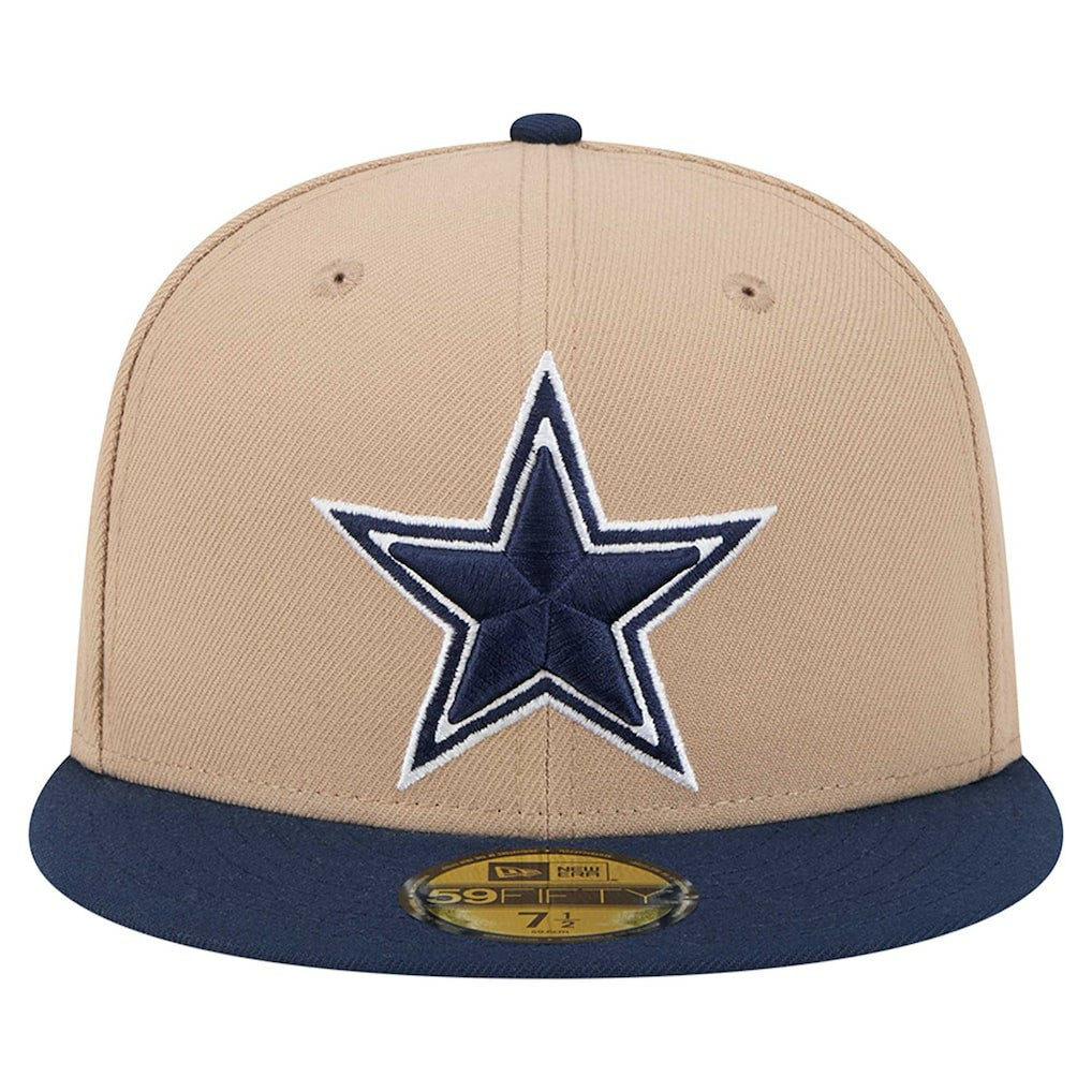 Dallas Cowboys New Era 59FIFTY Fitted Hat Tan - NFL
