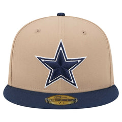 Dallas Cowboys New Era 59FIFTY Fitted Hat Tan - NFL