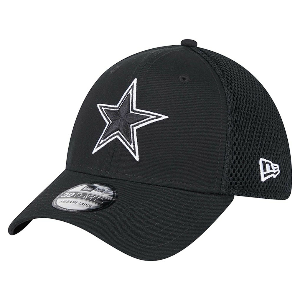 Dallas Cowboys New Era Main B-Dub Neo 39THIRTY Flex Hat Black - NFL