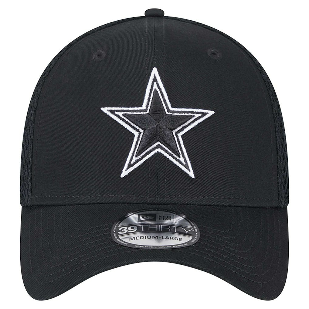 Dallas Cowboys New Era Main B-Dub Neo 39THIRTY Flex Hat Black - NFL
