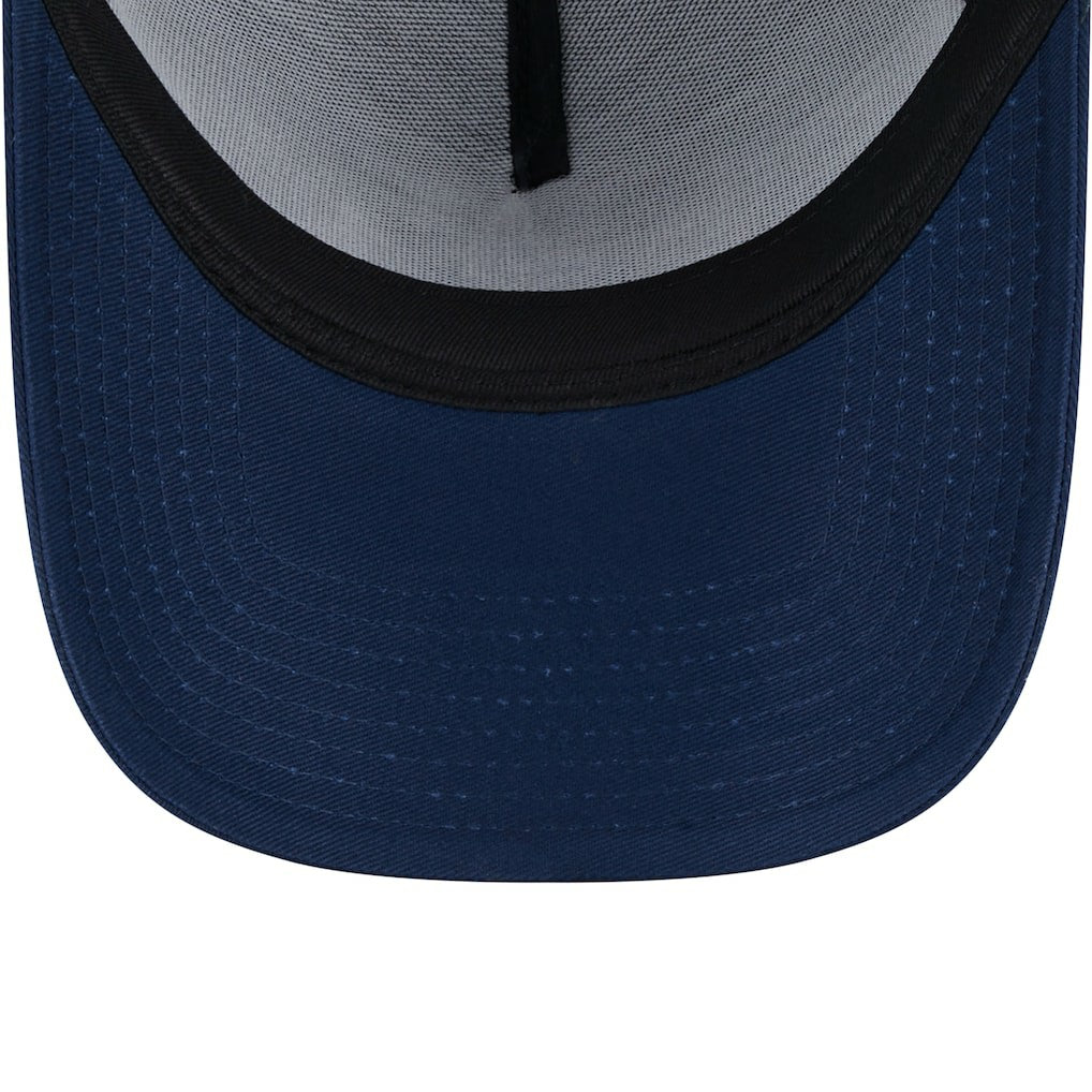 Dallas Cowboys New Era Main A-Frame Trucker 9FORTY Adjustable Hat Navy - NFL