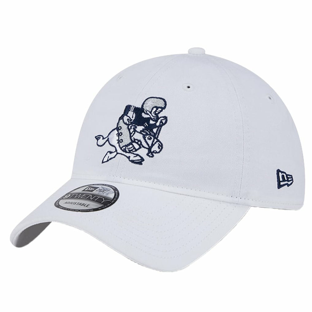 Dallas Cowboys New Era Retro Main 9TWENTY Adjustable Hat White - NFL