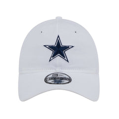 Dallas Cowboys New Era Main 9TWENTY Adjustable Hat White - NFL