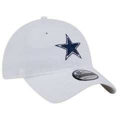 Dallas Cowboys New Era Main 9TWENTY Adjustable Hat White - NFL