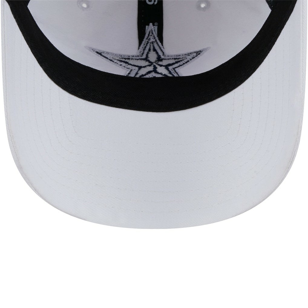 Dallas Cowboys New Era Main 9TWENTY Adjustable Hat White - NFL